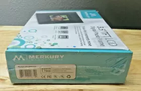 Mi-df0350 Merkury 3.5 Inch Digital Photo Frame Auto Slideshow New In Box Tft Lcd #3
