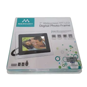 Mi-df0702 Merkury 7 Inch Widescreen Digital Photo Frame Black New In Box Sealed Holiday Memories #2