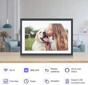 Mezed 642135129180 Digital Photo Frame Wifi 10.1 Inch Smart Picture With 1280x800 #3