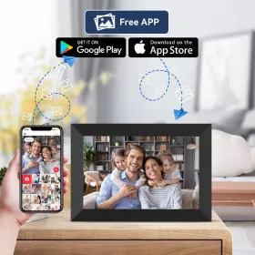 P200 Mezed 10.1ftft Digital Picture Frame Smart Photo With 1280x800 Ips Touch S #3