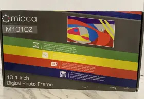 M1010z-ed Micca 10.1 Inch Digital Picture Frame Black - Lcd Screen High Res New Open Box