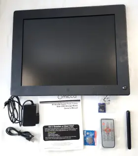 M1503zm Micca 7-inch Digital Photo Frame High Resolution Widescreen Works Great