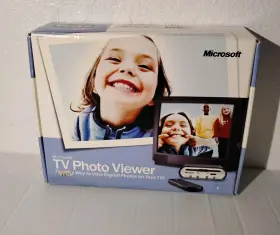 Microsoft X08-22878a Tv Photo Viewer With Remote And Cd View Digital Photos New Open Box