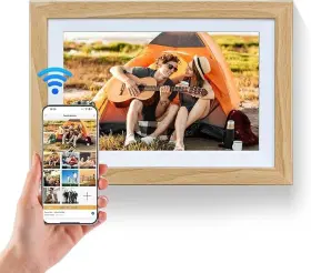X004d09yzb Miracle Ev Connector 10.1 Inch Wifi Digital Picture Frame - Hd Touchscreen 32gb Storage Instant