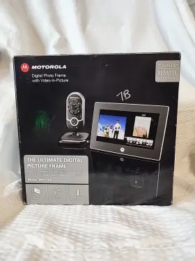 Mfv700 Motorola 7 Inch Digital Photo Frame With Video-in-picture Baby Camera