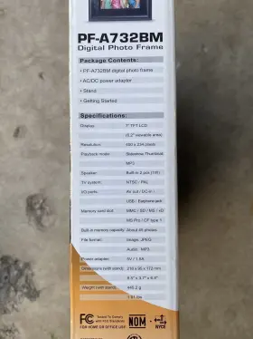 Pf-a720bm Mustek 7 Inch Digital Picture Frame #3
