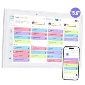 Dc001 Nanjing Dawei Network Technology Service Co. Ltd 15.6 Inch Digital Calendar Electronic Chore Chart Smart White