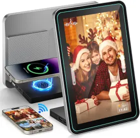 Pzj-f100-us-2412 Nbd Wifi Digital Picture Frame 10.1 Inch Ips Hd Touch Screen Photo Share 32gb