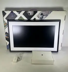 Netgear 756083274769 Meural Canvas 27 Inch Hd Digital In 19x29 Wood Frame - Black