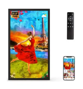 212-z Nethgrow 21.5 Inch Digital-picture-frame Large Wifi Photo-frame - 1920 1080 Ips Fhd Digi