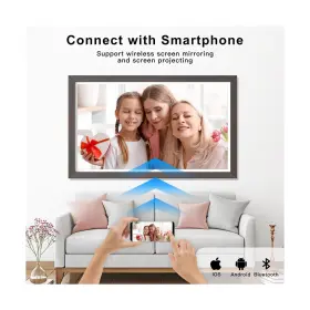 Nethgrow 635393135987 Large Digital-photo-frame 21.5 Inch Smart Picture-frame - Dual Wifi Picture Frame #2