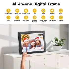 Nethgrow 635393136380 Digital Picture Frame 16.2 Inch Large-digital-photo-frame - 32gb Wifi Fra #2
