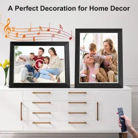 Nethgrow 658362220514 16.2 Inch Large Digital Picture-frame Wall-mountable - Wifi-digital Photo-frame #3