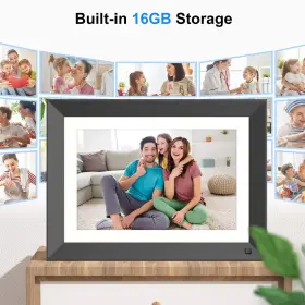16gb-digital-picture-frame Nethgrow 658370891768 Ips Touch Screen - 10.1 Inch Wifi Digital Photo Fr #3