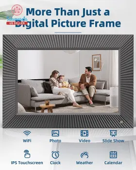 Ns01 Nethgrow 10.1 Inch 32gb Wifi Digital Picture Frame Hd 1280x800 Smart Photo #3