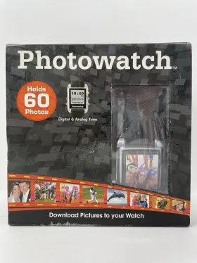 Neutrand 812491012277 Photowatch Digital Photo Album Watch - Holds 60 Photos For Pc And Mac Nib