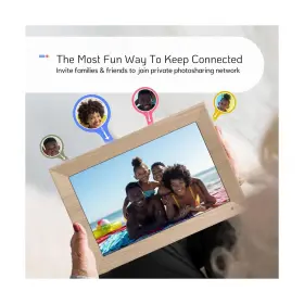 Nf-c101l-hd-v-ca Nexfoto Digital Picture Frame 10.1 Inch 32gb Wifi Photo Elect #3
