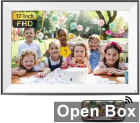 Nf-i171b-fh-v-ca Nexfoto 17 Inch 64gb Fhd Large Touchscreen Digital Picture Frame Black