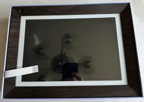 Nf-w11a Nexfoto Smart 11 Inch Digital Picture Frame Dark Brown Wood