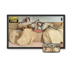 Nf-w215b-fh-b-v-ca Nexfoto 21.5 Inch Extra Large Digital Picture Frame 64gb With Bluetooth Speak
