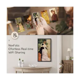 Nf-w215b-t-fh-b-v-ca Nexfoto 21.5 Inch Extra Large Digital Picture Frame Touchscreen 64gb Bluetoot #2