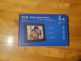 X08d Nix 8 Inch Screen Motion Sensor Digital Photo Frame New