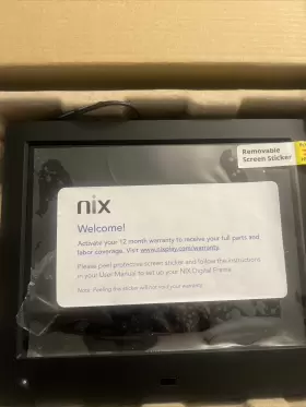 X08e Nix Advance - 8 Inch Hi-res Digital Photo Frame With Motion Sensor New In Box #2