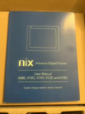 X08e Nix Advance - 8 Inch Hi-res Digital Photo Frame With Motion Sensor New In Box #3