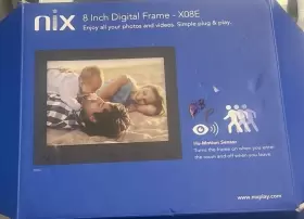 X08e Nix Advance - 8 Inch Hi-res Digital Photo Frame With Motion Sensor New In Box