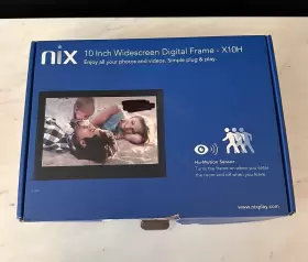 X10g Nix Play 10 Inch Digital Frame Photo And Hd Video 720p With Hu-motion Sensor