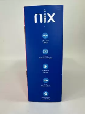 X10h Nix Digital Photo Frame 10 Inch Black With Remote #3