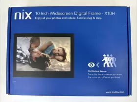 X10h Nix Digital Photo Frame 10 Inch Black With Remote