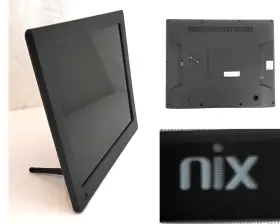 W3982 Nix X15c Digital Picture Frame 15 Inch Display Motion Sensor 4gb Cord Remote #w3982