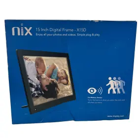 X15d Nix 15in Digital Photo Frame Hd Video Motion Sensor