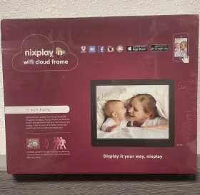 Nixplay 060156640760 15 Inch Wi-fi Cloud Smart Digital Picture Frame Display Wifi