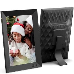 Nixplay 060156640920 Smart Digital Picture Frame I 8 Inch Black Wifi Shared Family Playlists