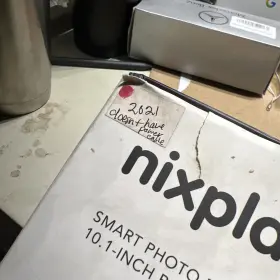 1322 Nixplay N Smart Photo Frame 10.1 Inch Wifi Hd Black No Power Cord #2