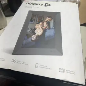 1322 Nixplay N Smart Photo Frame 10.1 Inch Wifi Hd Black No Power Cord