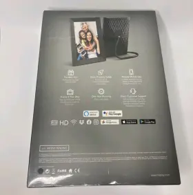 Pohk000117 Nixplay Digital Photo 10.1 Frame Black New In Box