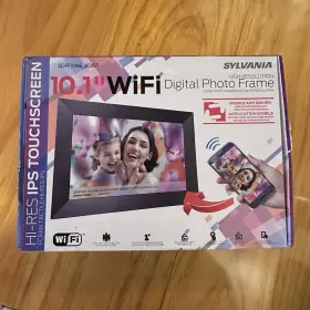 Sd1096 Nixplay 8disp Digital Photo Frame 10.1 Sylvania Hi-res Resolution Ips Touchscreen