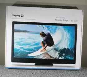 Sku600 Nixplay Edge 13-inch Wi-fi Cloud Digital Photo Frame With Hd Display New Sealed