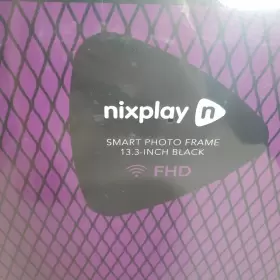 W13d Nixplay 13.3 Inch Smart Digital Photo Frame With Wifi - Black New Nib #2
