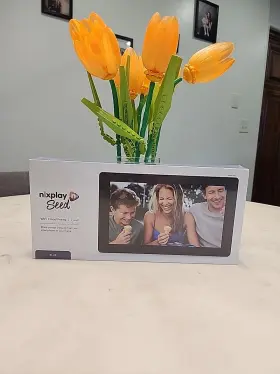 Wo7a Nixplay Seed 7-inch Wifi Digital Cloud Photo Frame - Blue Brand New And Sealed