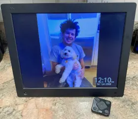 X150 Nixplay 15 Inch Usb Digital Photo Frame Manual Upload Fully Operational Used