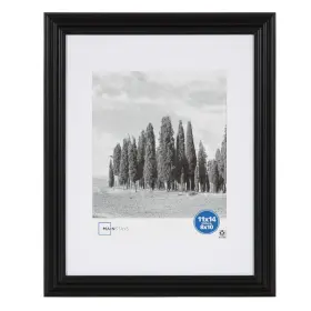 48528436 No 11x14 Matted To 8x10 Traditional Gallery Wall Picture Frame Black