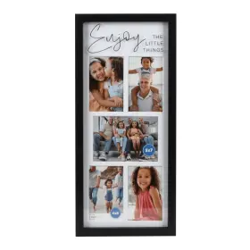 5-opening No 5357 10x22 Sentiment Collage Picture Frame Black