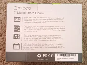 M709a Omicca 7 Inch Digital Photo Frame #2