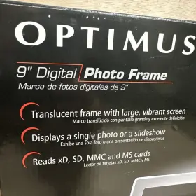 16-492 Optimus Photo Frame 9 Inch Digital With Remote Control #2