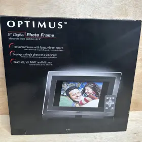 16-492 Optimus Photo Frame 9 Inch Digital With Remote Control