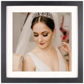 Smxk021 Orivan 10x10 Picture Frame Wood Display 8x8 With Mat Or Without Di